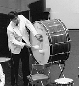 吹奏楽コンクール全国大会で（高２）